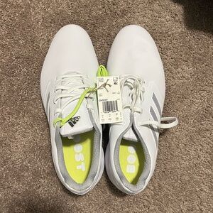 Adidas White Mens Golf Cleats